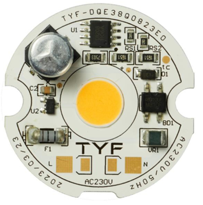 AC COB LEDモジュール 7W 210-240V 50Hz ドライバなし 調光機能なし