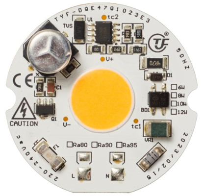 AC COB LED MODULE 10W 210-240V 50Hz ドライバのディミング機能なし