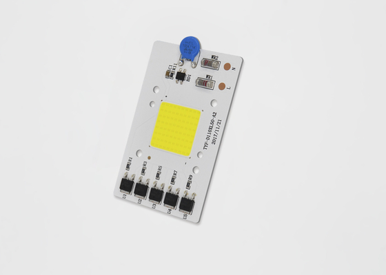 洪水ライトのための完全なスペクトルAC LEDモジュール50W 30W AC 調光対応 52*84mm